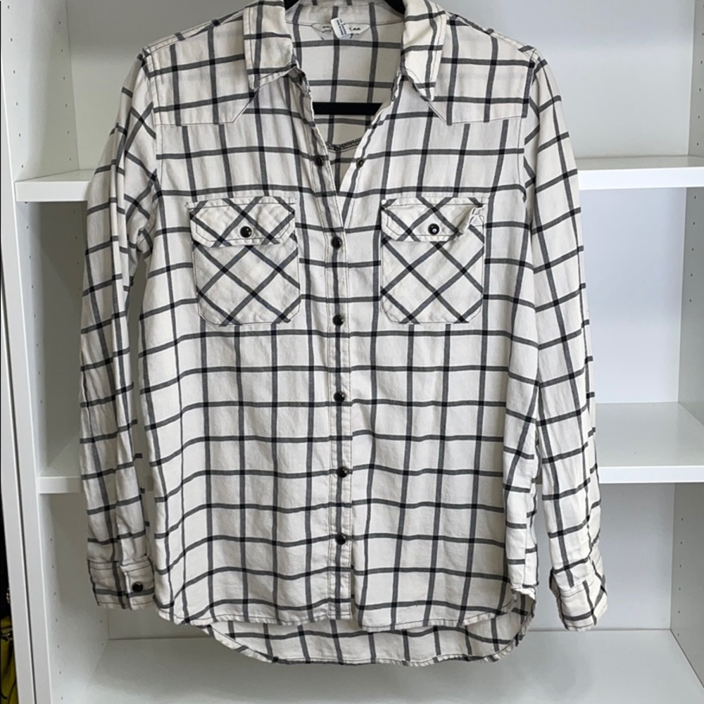 Black & white Plaid shirt